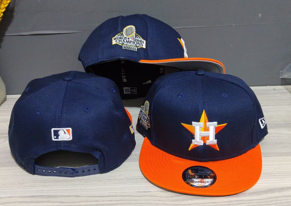 Houston Astros Blue and Orange Cap