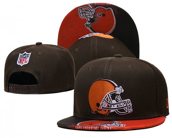 Cleveland Browns Brown and Orange Cap
