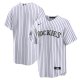 Men's Colorado Rockies Nike White 2025 MLB All-Star Game Home Replica Jersey