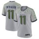 Men's #11 Jaxon Smith-Njigba Seattle Seahawks Nike 2025 Rivalries Collection Game Wolf Gray Jersey