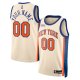 Men's Unisex New York Knicks Nike Cream 2025/26 City Edition Swingman Custom Jersey