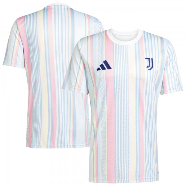 Juventus adidas 2025/26 AEROREADY Pre-Match Top - White