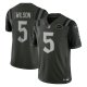 Men's #5 Garrett Wilson New York Jets Nike 2025 Rivalries Collection Limited Gotham Green Jersey