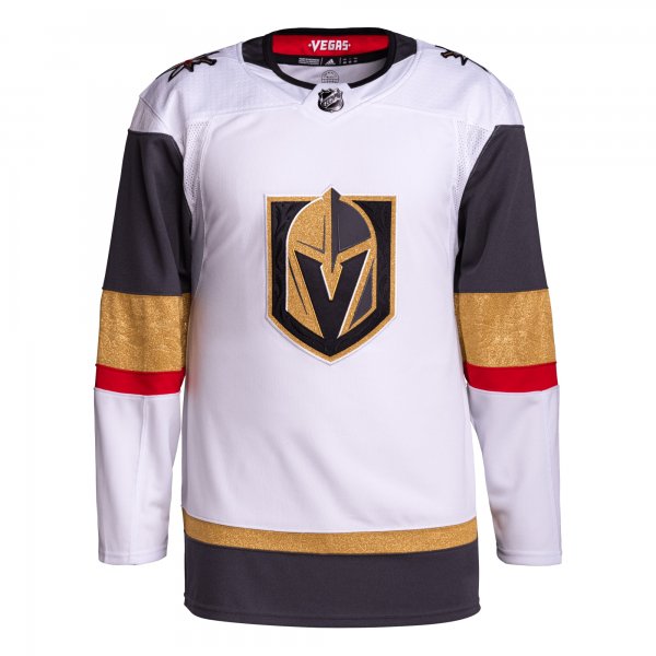 Men's Vegas Golden Knights  adidas White Away Primegreen Jersey
