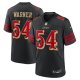 Men's #54 Fred Warner San Francisco 49ers Nike 2025 Rivalries Collection Game Black Jersey