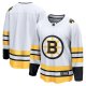 Men's Boston Bruins White Away Breakaway Jersey