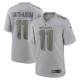 Men's Seattle Seahawks #11 Jaxon Smith-Njigba Nike Gray Atmosphere Fashion Game Jersey