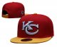 Kansas City Chiefs Red and Yellow Cap