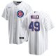 Men's #49 Tyson Miller Chicago Cubs Nike Home White Jersey