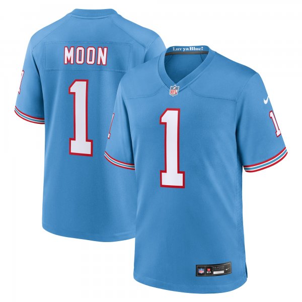 Men's Tennessee Titans Warren Moon Nike Light Blue Retired Player Alternate Game Jersey